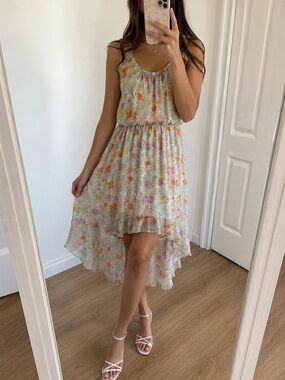 Pink Floral Dress